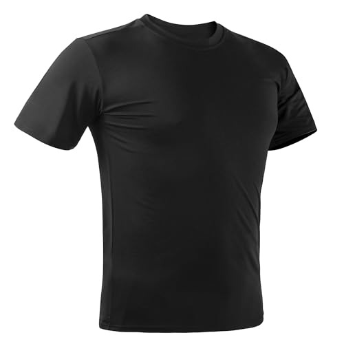 2&5 Pack Men's Sports T Shirts,Crew Neck Breathable Quick-Dry Short Sleeve, Lightweight Gym Tee for Athletic Running Casual2