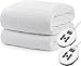 Sunbeam KING Standard Heated Mattress Pad With Dual Controls