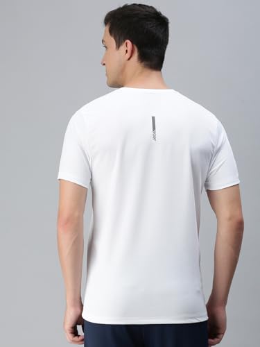 Image of Macroman M-Series Active Tee for Men in Ultra-Light Polyester Mesh, Sweat-Wicking & UV-Protected Full Sleeve T-Shirt for Performance & Style