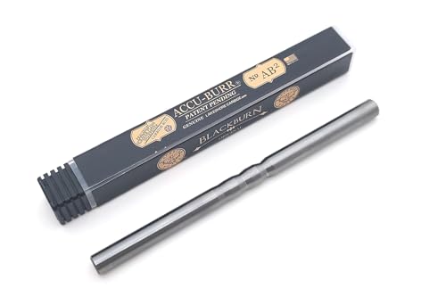 Accu-Burr AB-2 Dual-Sided Card Scraper Burnisher 1/4” Diameter x 4” Long Solid Carbide Rod