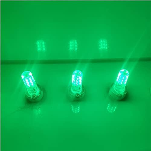 Miniatura 5 de Mejor comprar (8 unidades) Bombilla LED G4 de 2 vatios más brillante 12V CACC, 24 SMD 3014 LED, 2 W color verde, azul, rojo (Jc10 Bi-pin 10-13W de
