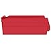 Akro-Mils 30170 Plastic Shelf Bins, Heavy Duty Storage Bins for Garage, Closet, and Drawer Organization, 12-Inch x 11-Inch x 4-Inch, Red, 12-Pack