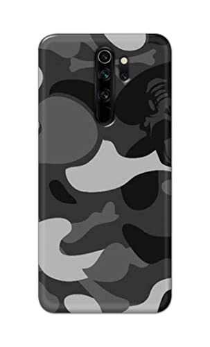 Image of Printed Hard Back Cover Case for Mi Redmi Note 8 Pro Back Cover (Army Pattern) -702