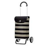 Ideal: Formstabile Falttasche durch leichtes Metallgestänge mit 36 Liter Volumen