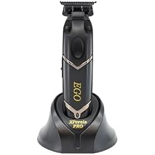 PRO EGO High Torque Brushless DC Motor 7200 RPM DLC Blade Cordless Hair Trimmer with Charging Stand for Barbers and Professionals