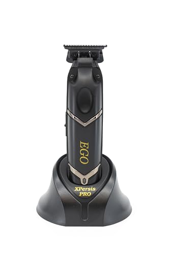 XPERSIS PRO EGO High Torque Brushless DC Motor 7200 RPM DLC Blade Cordless Hair Trimmer with Charging Stand for Barbers and Professionals