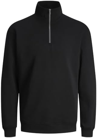 JACK & JONES Male Kapuzenjacke Einfarbig Kapuzenjacke | Zip Hoodie