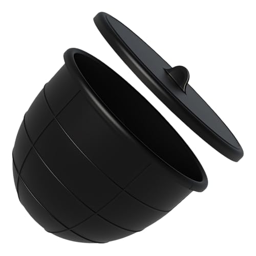 OOLA.DETAL Juego de forros de silicona suave para batidoras de 5 cuartos de galón, boquilla fría y antiadherente, tapa segura, almacenamiento cómodo