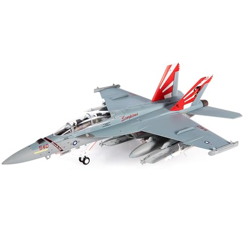 Modèle d'avion EA-18G Growler 1:72 par JC Wings pour la collection US Navy VAQ-132 Scorpions 2021