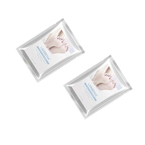 FRCOLOR 2 Pçs Pé Peeling Calos De Casca De Pé Máscara De Cuidados Com Os Pés Máscara De Pés