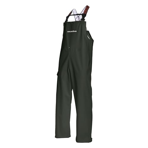 Grundéns Men’s Neptune Commercial Fishing Bib Pants Waterproof Adjustable