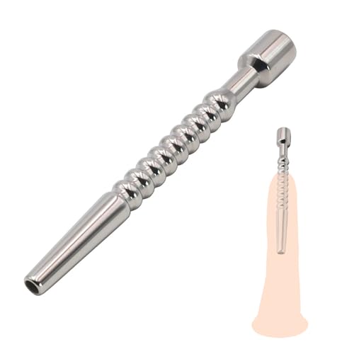 LZMYZ Hohl Penis Plug Metall Katheter Sounds Dilator Edelstahl Harnröhren Dilatatoren Harnröhren Stimulation Prostata Masturbation Prinzenzepter Penis Stick Stab Erotik SM Sexspielzeug für Männer