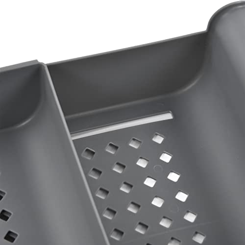 Bandeja de baño para evitar caídas de teléfonos y libros gris 8