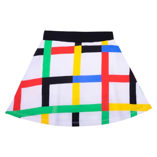 Image of YouGotPlanB Cotton Skater Skirt for Girls | Pack of 1 | Ages 3-16 Years | Attached Inner Shorts | Ideal for Sports & Play
