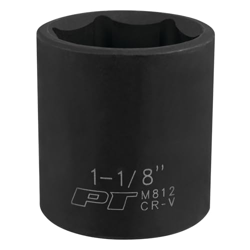 Image of Performance Tool M812 1 /2 Drive 1-1 /8 6-Point Impact Socket for Heavy-Duty Automotive and Industrial Applications