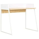 mesa escritorio 90x60 Además, este escritorio también sirve de mesa para escribir, para la oficina, etc.Este escritorio está fabricado con aglomerado de calidad superior y posee patas de acero con recubrimiento en polvo, por lo que tiene una larga vida útil
