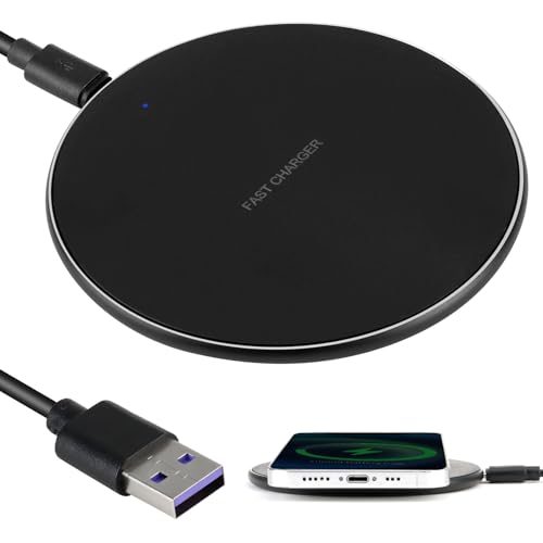 Chargeur sans Fil Rapide 20 W Chargeur à Induction pour Téléphones Portables Station de Recharge Universelle Compatible avec i-Phone 16 15 14 13 12 pour...