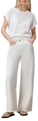 AllSaints Womens AKI Crossover Jean Chalk White 27
