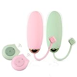 TYDAY Bullet Vibratoren Kabelloser ferngesteuerter Vibrationseier Mit 10-Modus Klitoris g Punkt Vibrator Sexspielzeug für Paare vibrierende Masturbation Massager( Grün)