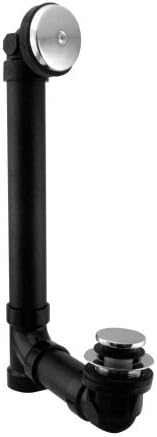 1.5 in. Schedule 40 ABS Tip Toe Bath Waste - Polished Chrome