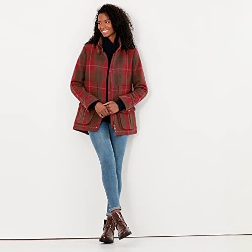 Joules Women's Fieldcoat Wool Coat 