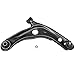 Detroit Axle - Front 2pc Control Arms for 2008-2014 Scion xD 2012-2019 Toyota Prius C 2006-2018 Yaris, 2 Lower Control Arms w/Ball Joints Assembly Set Replacement