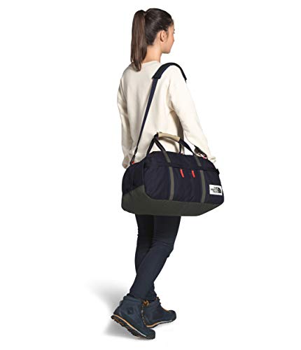 The North Face Berkeley Duffel—S, Aviator Navy Light Heather/New Taupe Green, OS