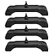 Panwarmoll (4 PCS Kit) Rubber Radiator Insulator Pads Rubber 3 Core Radiator Mounting Cushions Support Pads Fit for GM cars between 1968-1981 Replace# 4012-326-681S Radiator Mounts Parts