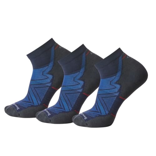 Image of Smartwool Men's Run Targeted Cushion Ankle Socks