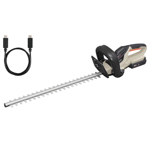 アイリスオーヤマ 充電式ヘッジトリマー 電動草刈り機 18V Type-C充電式...