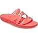 Crocs Women's Splash Strappy Sandals, Neon Watermelon, 10, Women
