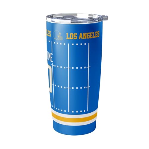 Image of ANTKING Los Angeles Tumbler 20 oz Travel Coffee Cup for Men Women Boy Custom Name Number Gifts