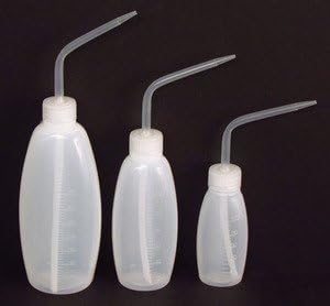 SEOH Wash Bottle Oval Graduated 125ml LDPE