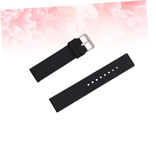 Homoyoyo 24mm Silicone Bands Replacement Strap for Quartz Soft Breathable Easy to Use3
