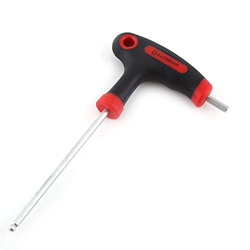 自転車 六角レンチツール 3つの六角レンチTハンドル付き 多機能ヘッドセットペダルステム 多機能ツール ロングハンドルキーレンチ プラスチック M 4 M 5 M 6バイクに適用(1セット)