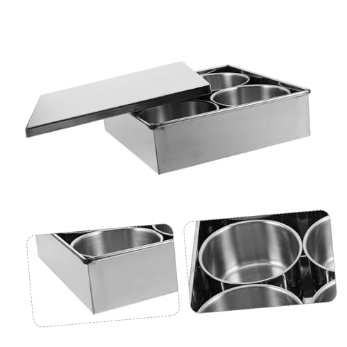 Cuisine rangée grâce à la boîte à épices compartimentée POPETPOP - 8