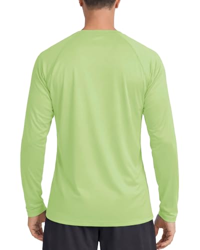 Image of Boladeci Men's UPF 50+ Sun Protection UV SPF Shirts Long Sleeve Lightweight Quick Dry Swim T-Shirts Rash Guard