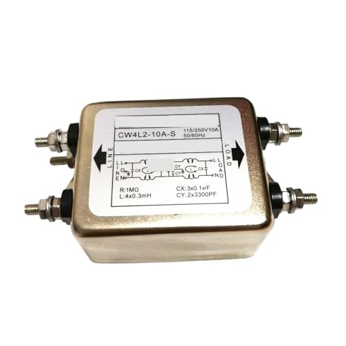Filtro de potencia CW4L2-10A-S para un sonido sin ruidos en su sistema de audio en casa