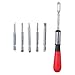 Press Type Semi Automatic Spirals Screw Driver Hand Pressing Ratchets Screwdriver Tool Multi-bit Screwdriver Enduring