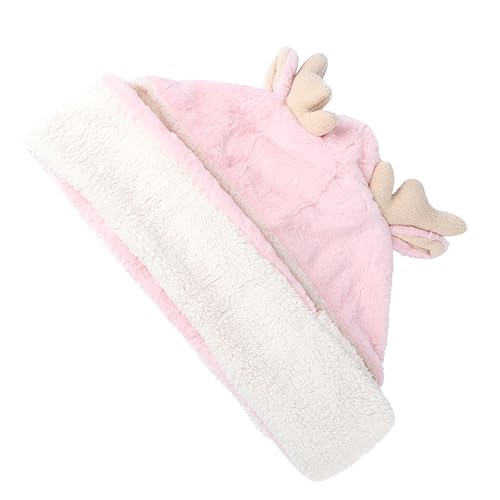 WOFASHPURET Scarf Hat Gloves One-Piece Set Boys and Girls Winter Warmth Comfortable Stylish -Seasons Essential Pink