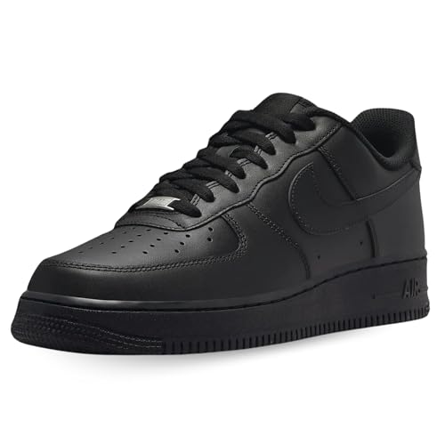 Nike Herren AIR Force 1 '07 Sneaker, Schwarz, 44 EU