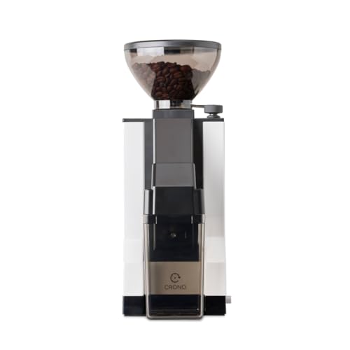 Image of Eureka Mignon Crono Brew Coffee Grinder | 150g | 50mm Steel Burrs | Timer | White | 150g, 50mm Steel Burrs, Timer