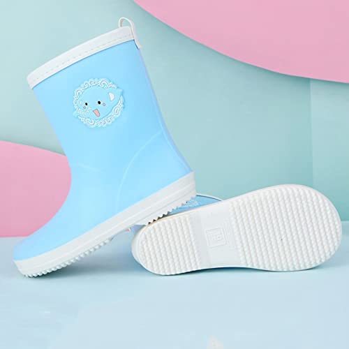 sfdgfhyf Unisex Toddler Girls House Shoes Elephant Cartoon Character Rain Shoes Children's Boys And Girls Water Rain3