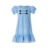 Ruikajia Lucy's Blue dress for girls the Lucy Van Pelt dress dress from You are a good man CHARLIE Brown 8 Years