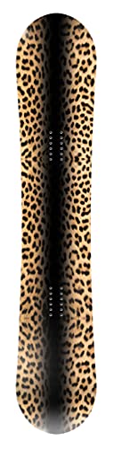 Cheetah Print Snowboard Wrap