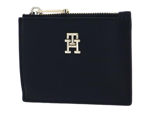 TOMMY HILFIGER TH Casual Slim Wallet with Zip Space Blue