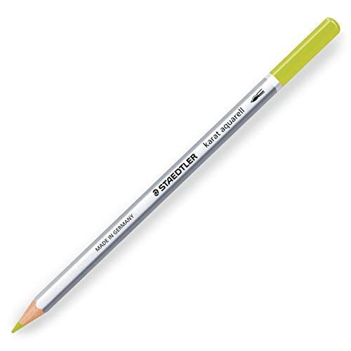 STAEDTLER Karat Aquarell Pencil โ Professional Watercolour Pencil - Single Pencil โ Lemon - 12