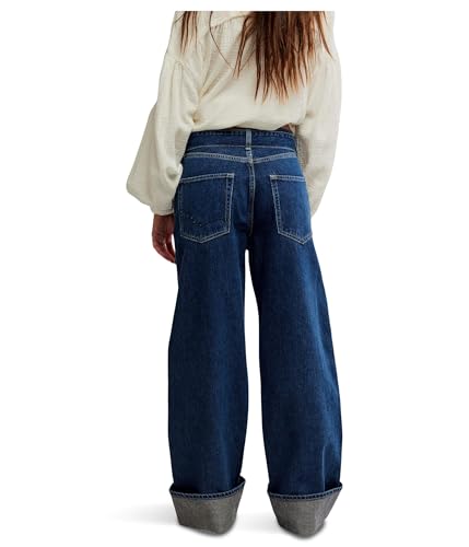 Free People Women's We The Free East Bay Cuffed Jeans3