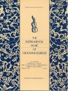 The Instrumental Music of Giovanni Legrenzi: La Cetra: Sonate A Due Tre E Quattro Stromenti Libro Quattro. Opus 10 (1673) (Harvard Publications in Music) 0674456211 Book Cover