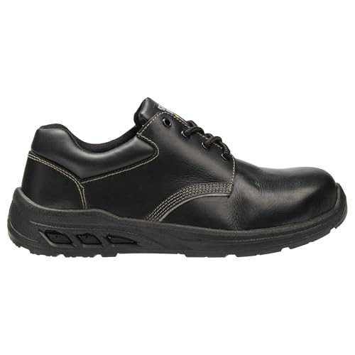 Image of SAFETY JOGGER Safety Shoe FITSTAR S1 | Slip Resistant, 200J Steel Toe, Shock Absorption, PU Sole, Anti-Static, ISI Marked | Size 08 UK /INDIA